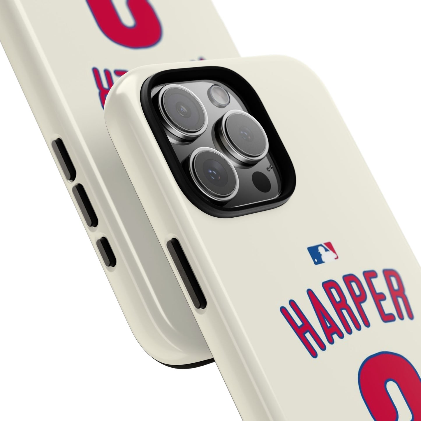 Bryce Harper PowerGrip – Dual-Layer Defense & Slim Fit | Compatible with iPhone 8 to 16 Pro Max & Samsung Galaxy S10 to S25 Ultra