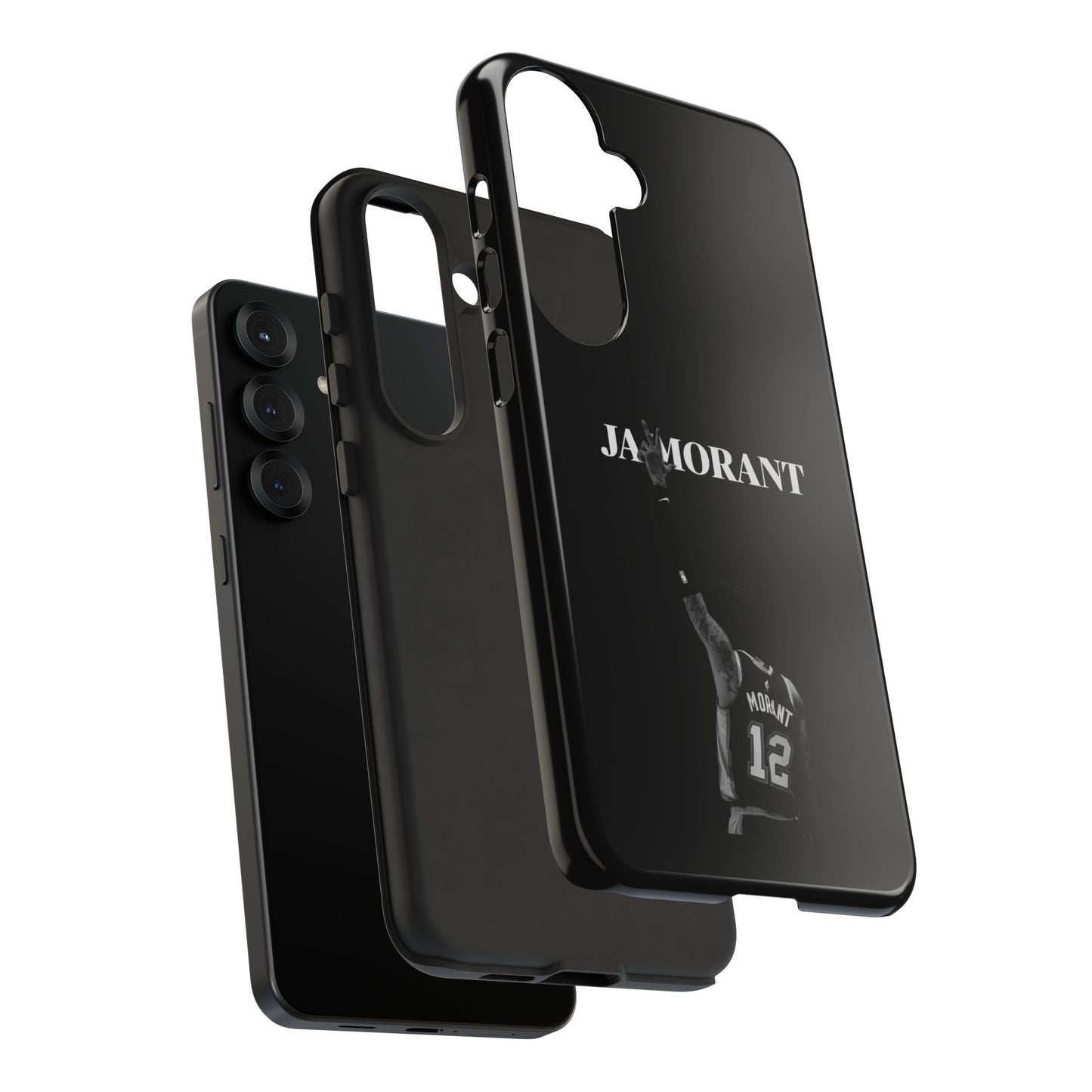 Ja Morant Explosive Drive Series – Shock-Absorbing Dual-Layer Case | Compatible with iPhone 8–16 Pro Max & Samsung Galaxy S10–S25 Ultra