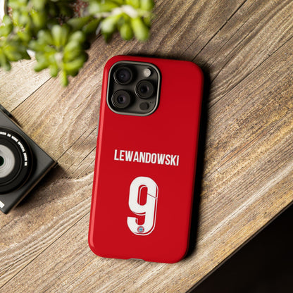 Robert Lewandowski Precision Guard – Dual-Layer Protection & Sleek Design | Compatible with iPhone 8 to 16 Pro Max & Samsung Galaxy S10 to S25 Ultra