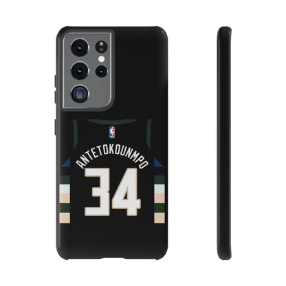 Giannis Antetokounmpo Force Drive Edition – Heavy-Duty ShockGuard Layers, Athletic Slim Fit | iPhone 8–16 Pro Max & Samsung S10–S25 Ultra Supported