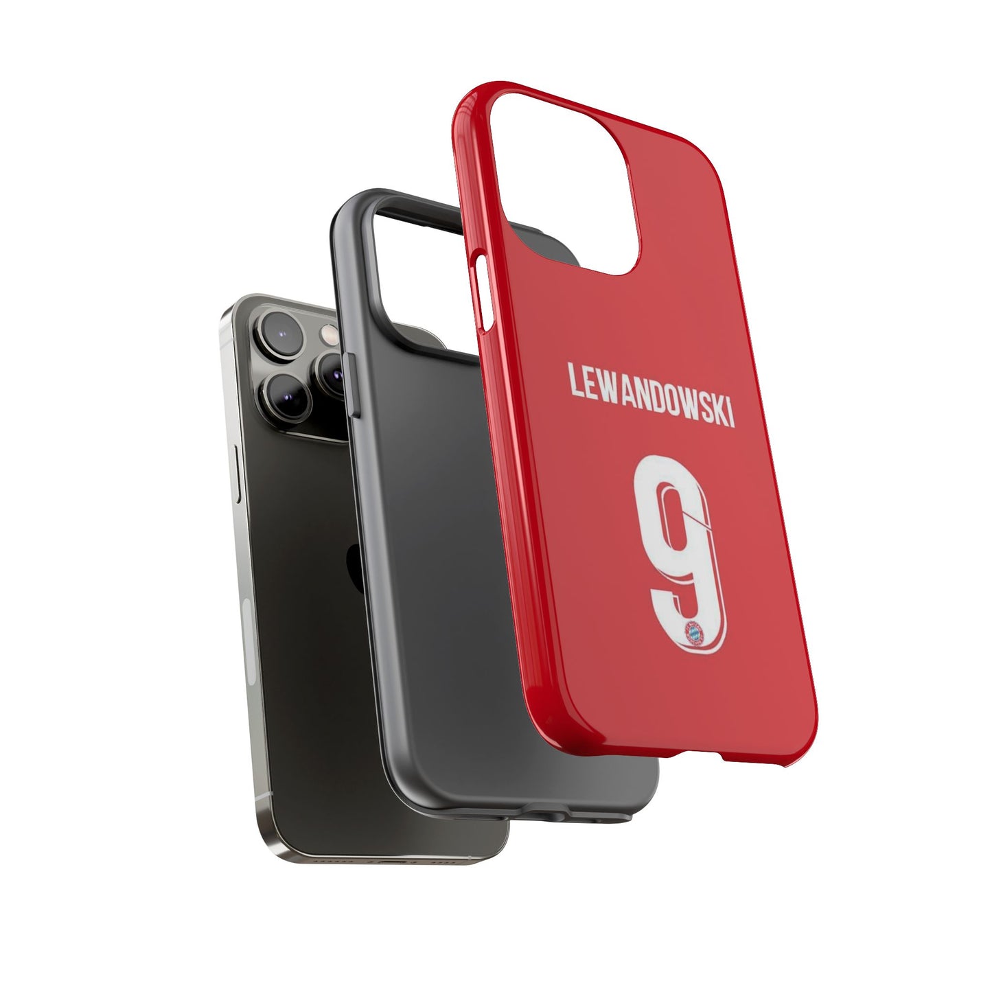 Robert Lewandowski Precision Guard – Dual-Layer Protection & Sleek Design | Compatible with iPhone 8 to 16 Pro Max & Samsung Galaxy S10 to S25 Ultra