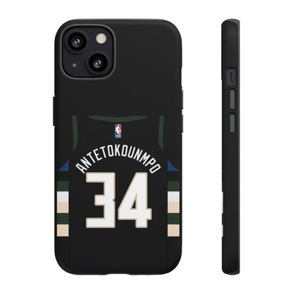 Giannis Antetokounmpo Force Drive Edition – Heavy-Duty ShockGuard Layers, Athletic Slim Fit | iPhone 8–16 Pro Max & Samsung S10–S25 Ultra Supported