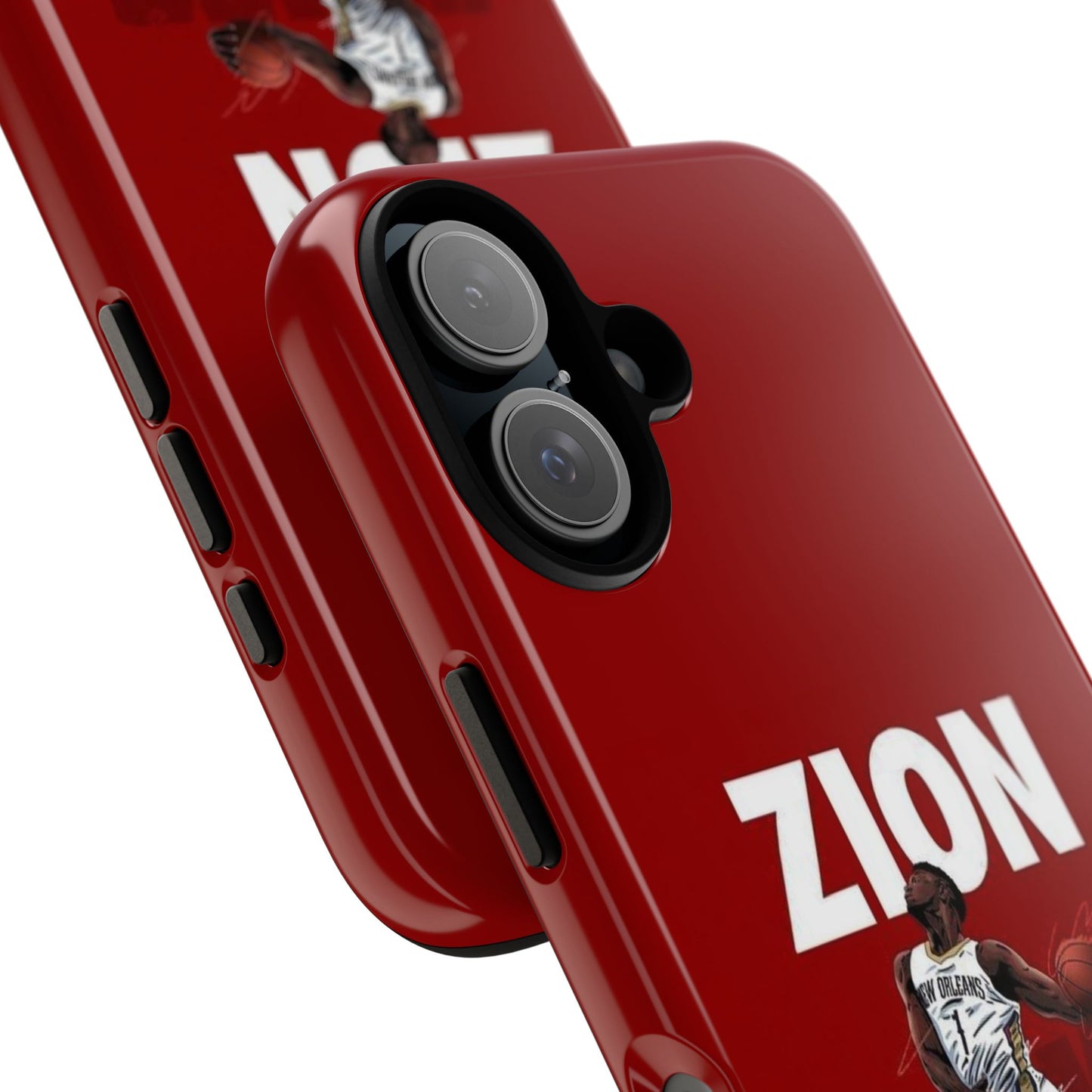 Zion Williamson Power Drive Edition – Rugged Dual-Layer Armor & Slim Fit | Compatible with iPhone 8–16 Pro Max & Samsung S10–S25 Ultra
