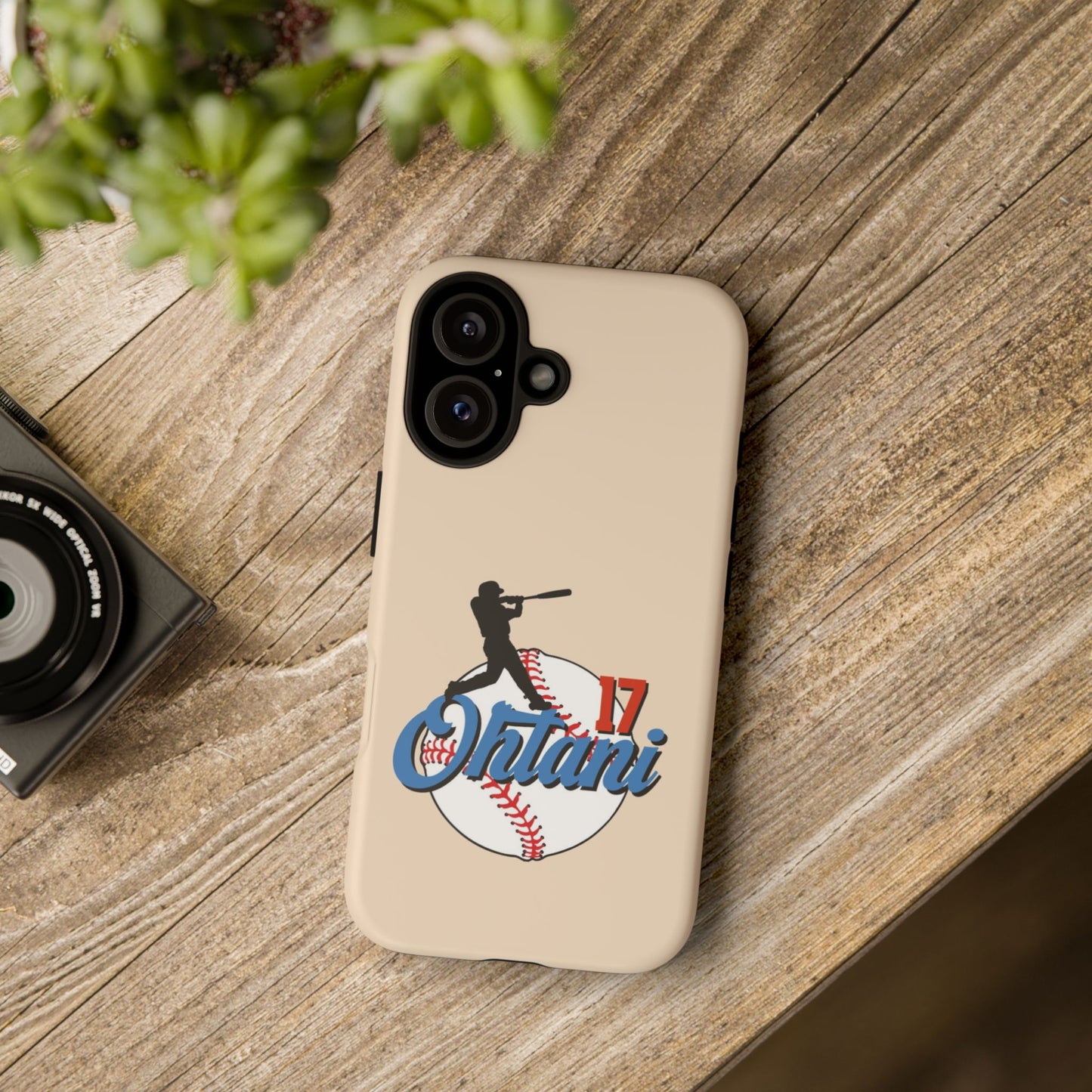 Shohei Ohtani GameChanger Shell – Dual-Layer Defense & Slim Grip | Compatible with iPhone 8 to 16 Pro Max & Samsung Galaxy S10 to S25 Ultra