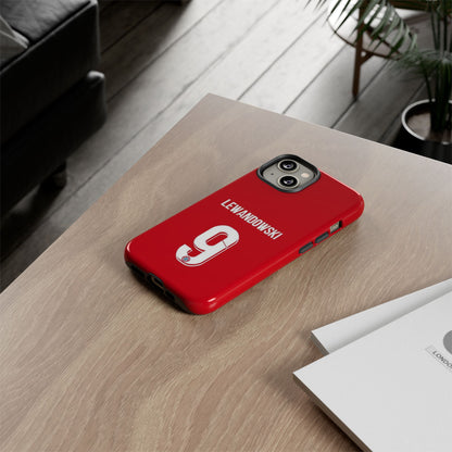 Robert Lewandowski Precision Guard – Dual-Layer Protection & Sleek Design | Compatible with iPhone 8 to 16 Pro Max & Samsung Galaxy S10 to S25 Ultra