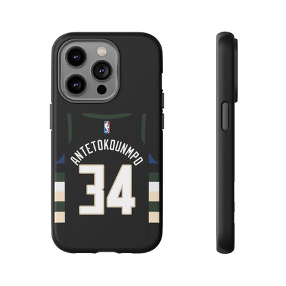 Giannis Antetokounmpo Force Drive Edition – Heavy-Duty ShockGuard Layers, Athletic Slim Fit | iPhone 8–16 Pro Max & Samsung S10–S25 Ultra Supported