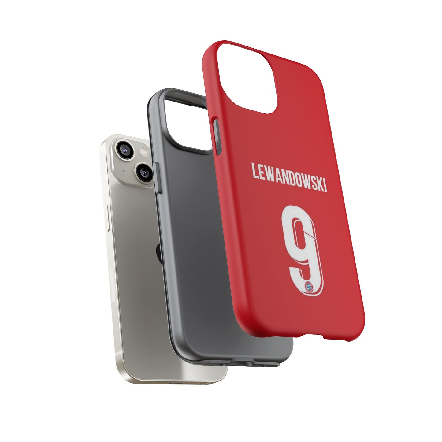 Robert Lewandowski Precision Guard – Dual-Layer Protection & Sleek Design | Compatible with iPhone 8 to 16 Pro Max & Samsung Galaxy S10 to S25 Ultra