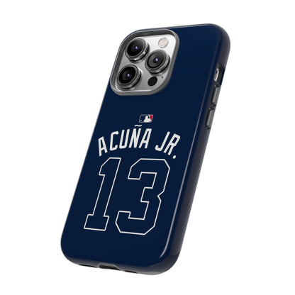 Ronald Acuña Jr. Power Play Phone Case – Bold Style, Braves Energy & MVP Swagger