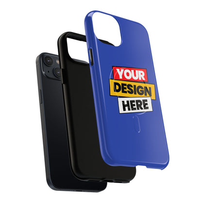 Tough Magnetic Phone Case, Customizable Phone Protector, Personalized Gift, Durable Tech Accessory, Ideal for Teens and Adults