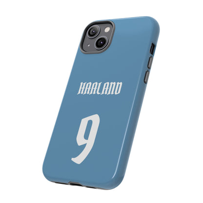 Erling Haaland PowerStrike – Rugged Dual-Layer Protection & Slim Profile | Compatible with iPhone 8 to 16 Pro Max & Samsung Galaxy S10 to S25 Ultra