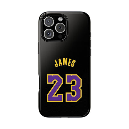 LeBron James King’s Guard Edition – MaxProtect Hybrid Shell, Athletic Profile | iPhone 8–16 Pro Max & Samsung S10–S25 Ultra Compatible
