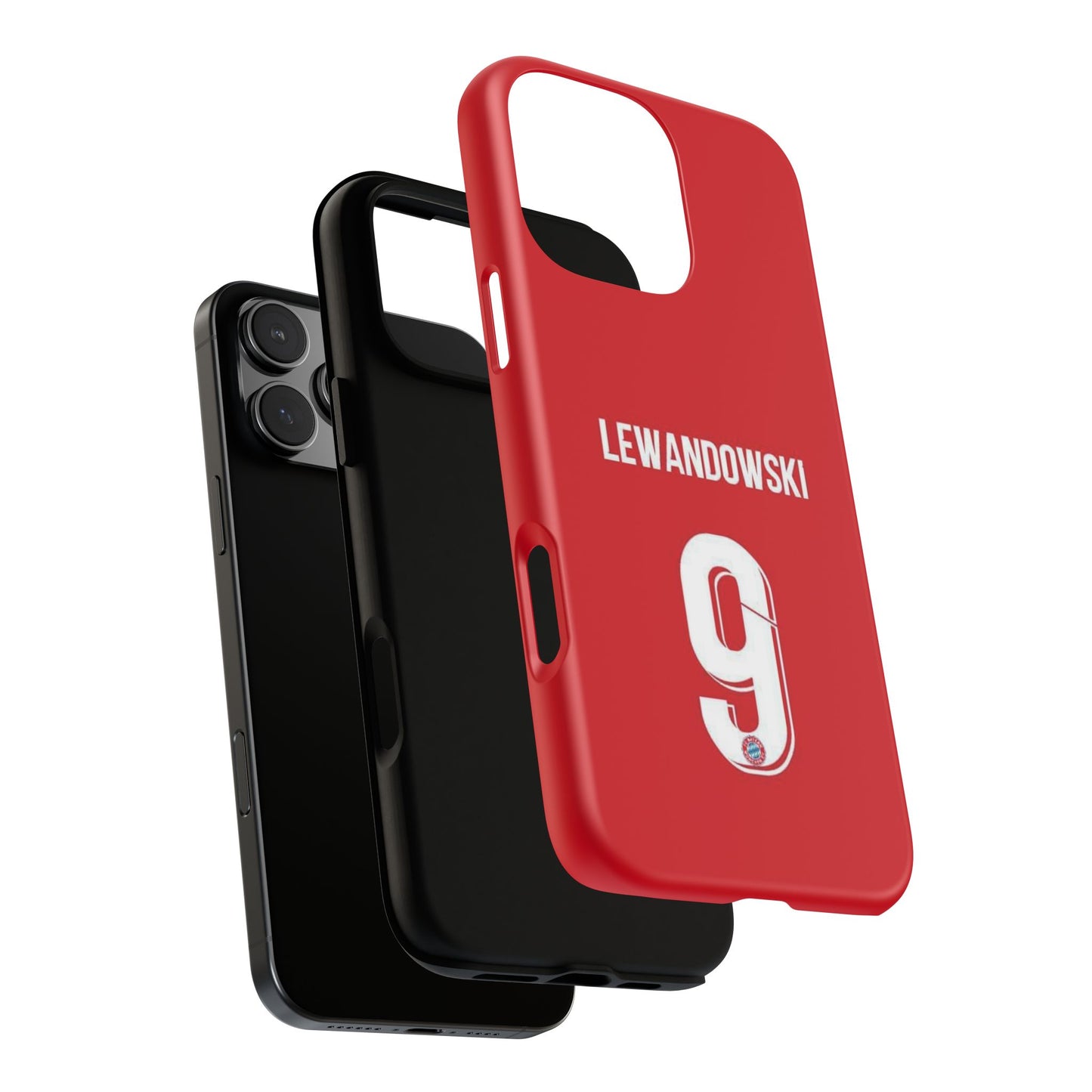 Robert Lewandowski Precision Guard – Dual-Layer Protection & Sleek Design | Compatible with iPhone 8 to 16 Pro Max & Samsung Galaxy S10 to S25 Ultra
