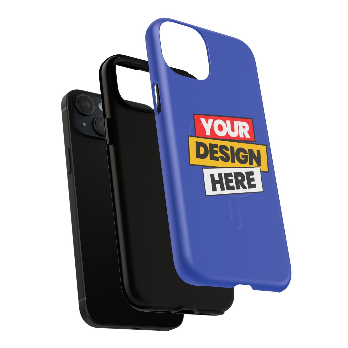 Tough Magnetic Phone Case, Customizable Phone Protector, Personalized Gift, Durable Tech Accessory, Ideal for Teens and Adults