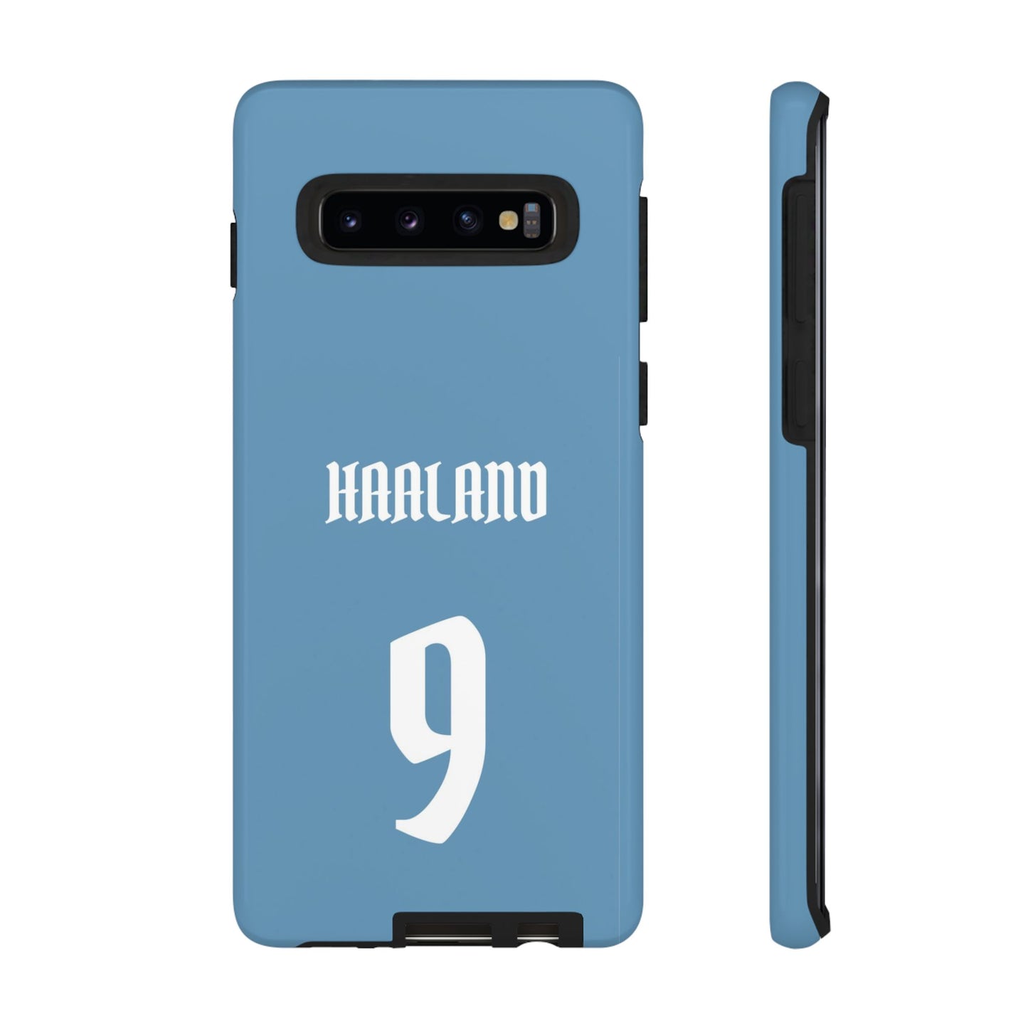 Erling Haaland PowerStrike – Rugged Dual-Layer Protection & Slim Profile | Compatible with iPhone 8 to 16 Pro Max & Samsung Galaxy S10 to S25 Ultra