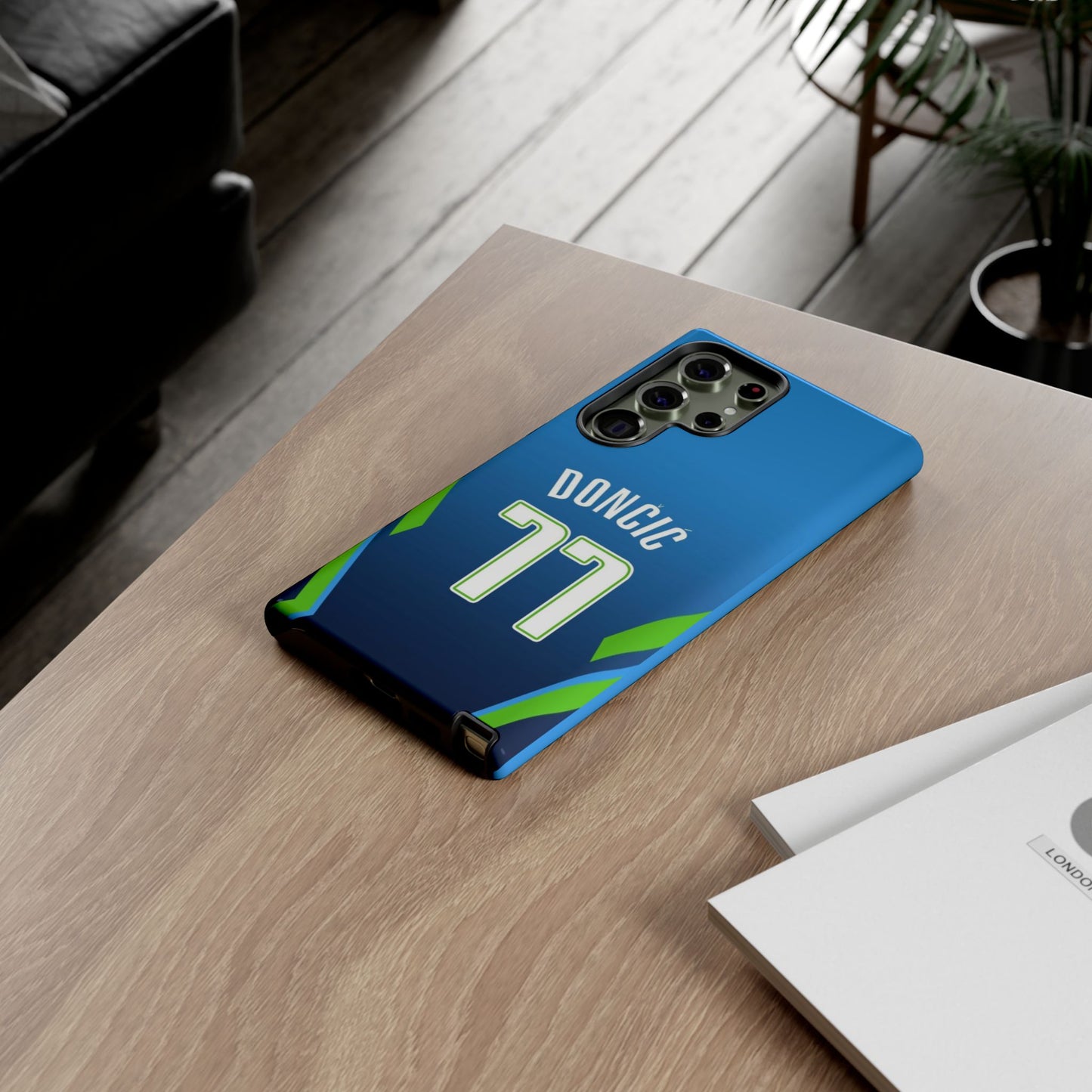 Luka Dončić Ice Vision Edition – Rugged Dual-Layer Build, Slim Fit | Compatible with iPhone 8–16 Pro Max & Samsung Galaxy S10–S25 Ultra