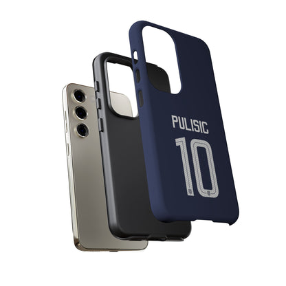 Christian Pulisic Precision Armor – Dual-Layer Durability & Sleek Fit | Compatible with iPhone 8 to 16 Pro Max & Samsung Galaxy S10 to S25 Ultra