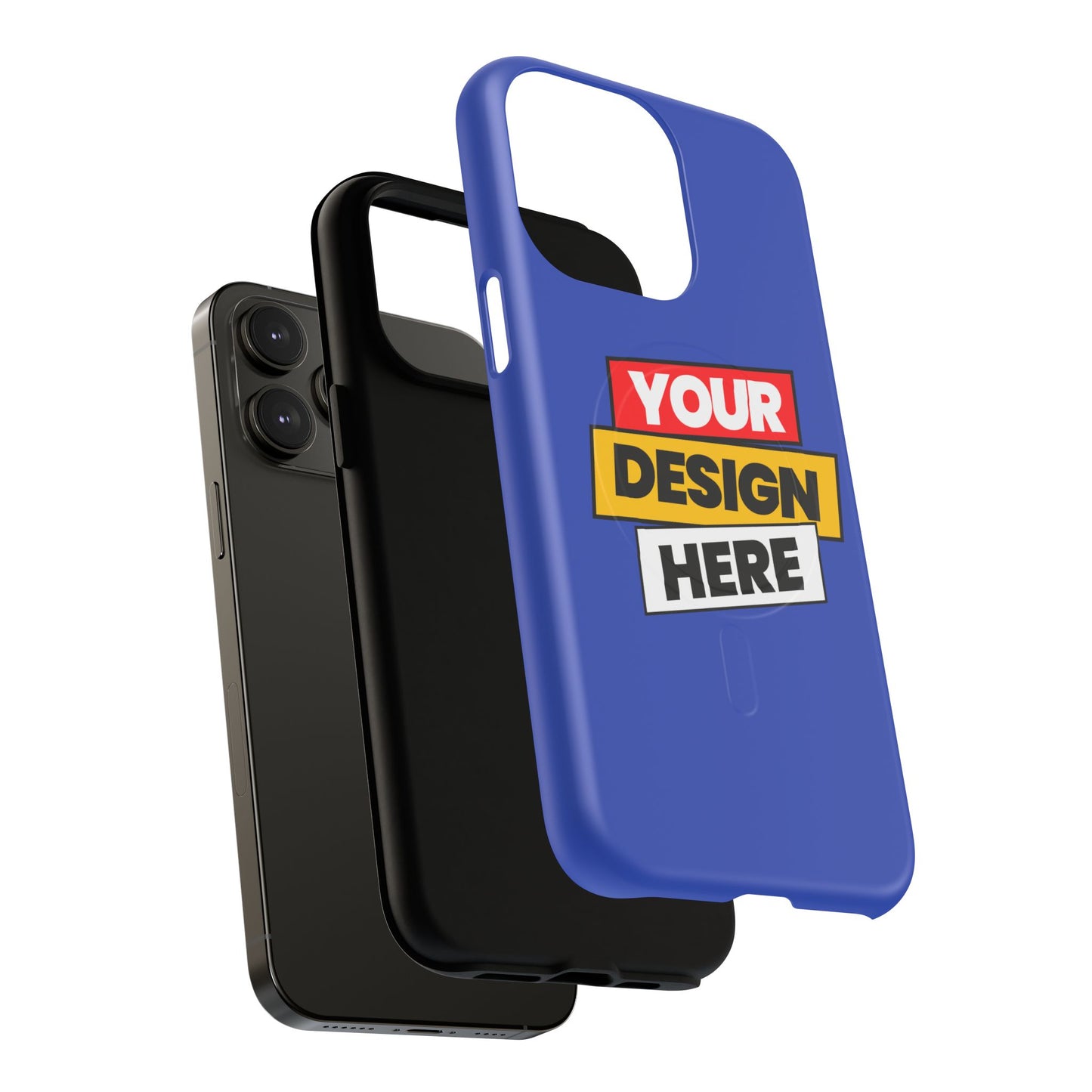 Tough Magnetic Phone Case, Customizable Phone Protector, Personalized Gift, Durable Tech Accessory, Ideal for Teens and Adults
