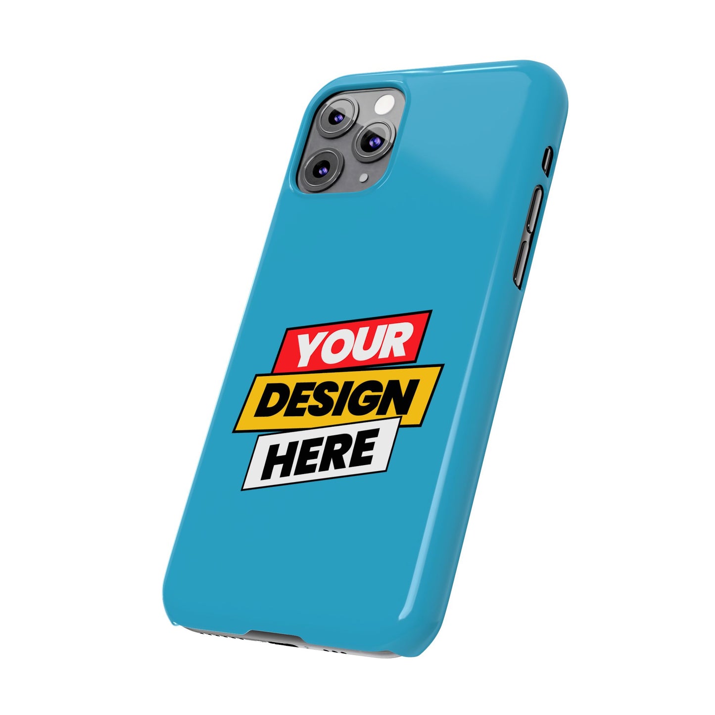 Cool Cat Slim Phone Case, Personalized Gift, Trendy Pet Lover Accessory, Unique Phone Cover, Animal Lover Case, Birthday Present