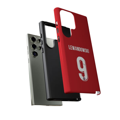 Robert Lewandowski Precision Guard – Dual-Layer Protection & Sleek Design | Compatible with iPhone 8 to 16 Pro Max & Samsung Galaxy S10 to S25 Ultra