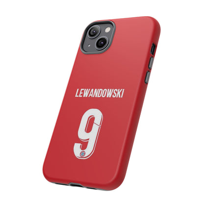 Robert Lewandowski Precision Guard – Dual-Layer Protection & Sleek Design | Compatible with iPhone 8 to 16 Pro Max & Samsung Galaxy S10 to S25 Ultra