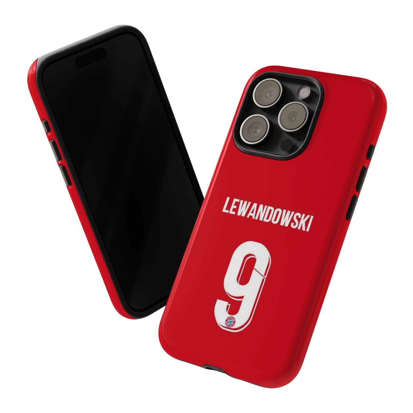 Robert Lewandowski Precision Guard – Dual-Layer Protection & Sleek Design | Compatible with iPhone 8 to 16 Pro Max & Samsung Galaxy S10 to S25 Ultra