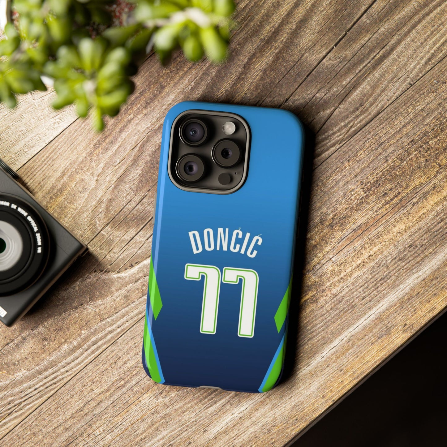 Luka Dončić Ice Vision Edition – Rugged Dual-Layer Build, Slim Fit | Compatible with iPhone 8–16 Pro Max & Samsung Galaxy S10–S25 Ultra
