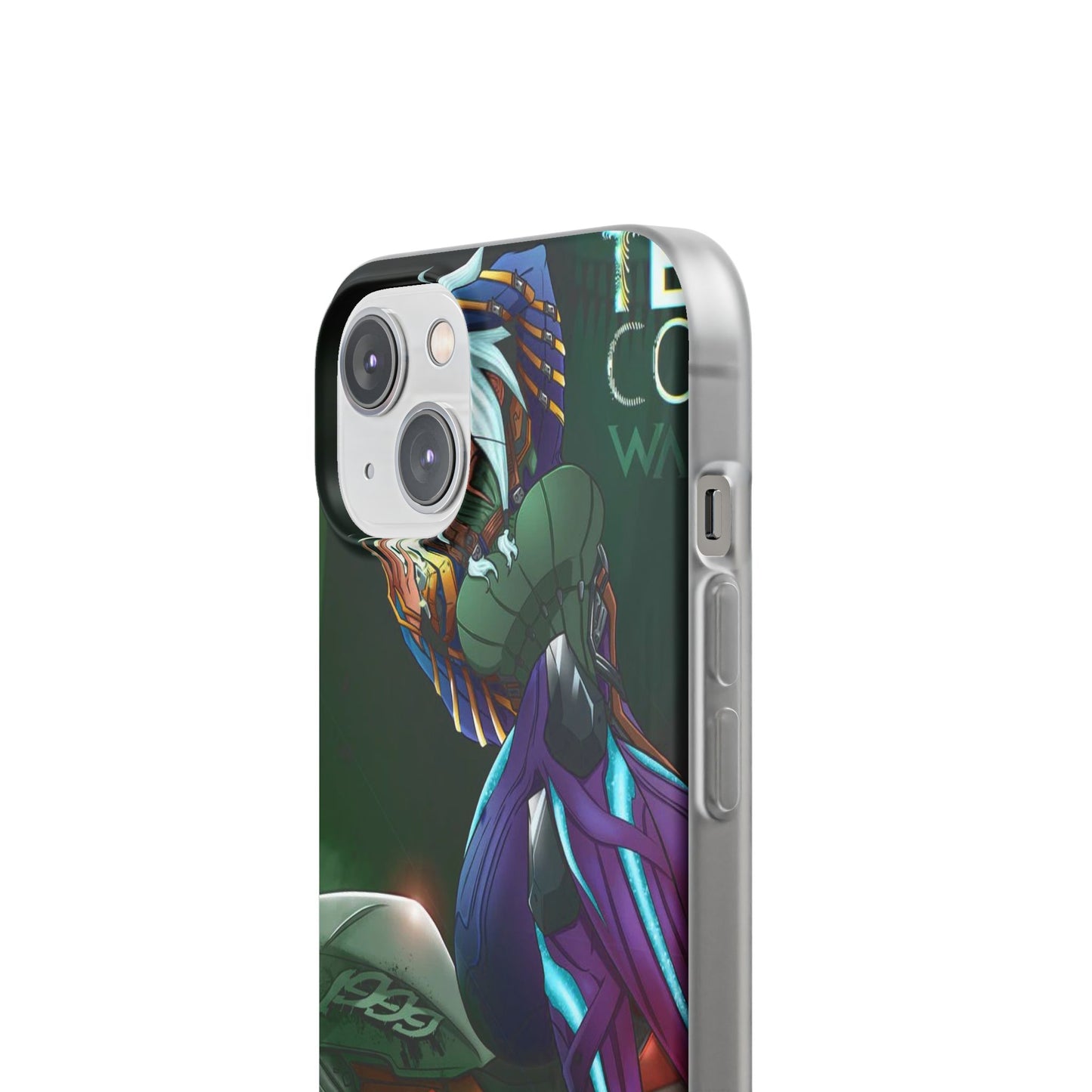 Anime-Inspired Phone Case - Flexi Cases, Custom Phone Cover, Gift for Her, Birthday Present, Unique Cell Phone Accessories