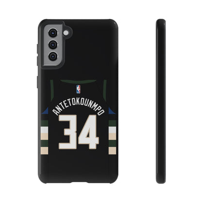 Giannis Antetokounmpo Force Drive Edition – Heavy-Duty ShockGuard Layers, Athletic Slim Fit | iPhone 8–16 Pro Max & Samsung S10–S25 Ultra Supported