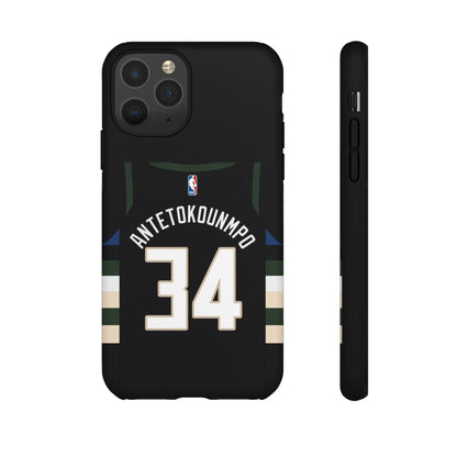 Giannis Antetokounmpo Force Drive Edition – Heavy-Duty ShockGuard Layers, Athletic Slim Fit | iPhone 8–16 Pro Max & Samsung S10–S25 Ultra Supported