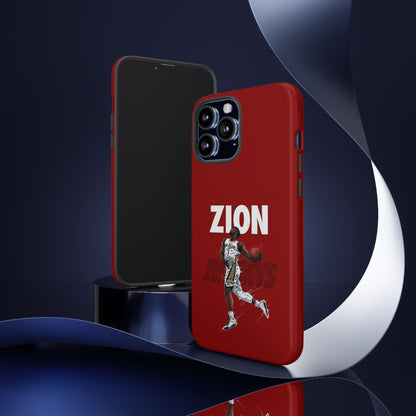 Zion Williamson Power Drive Edition – Rugged Dual-Layer Armor & Slim Fit | Compatible with iPhone 8–16 Pro Max & Samsung S10–S25 Ultra
