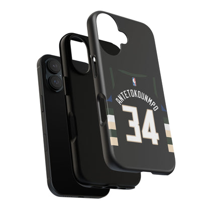 Giannis Antetokounmpo Force Drive Edition – Heavy-Duty ShockGuard Layers, Athletic Slim Fit | iPhone 8–16 Pro Max & Samsung S10–S25 Ultra Supported