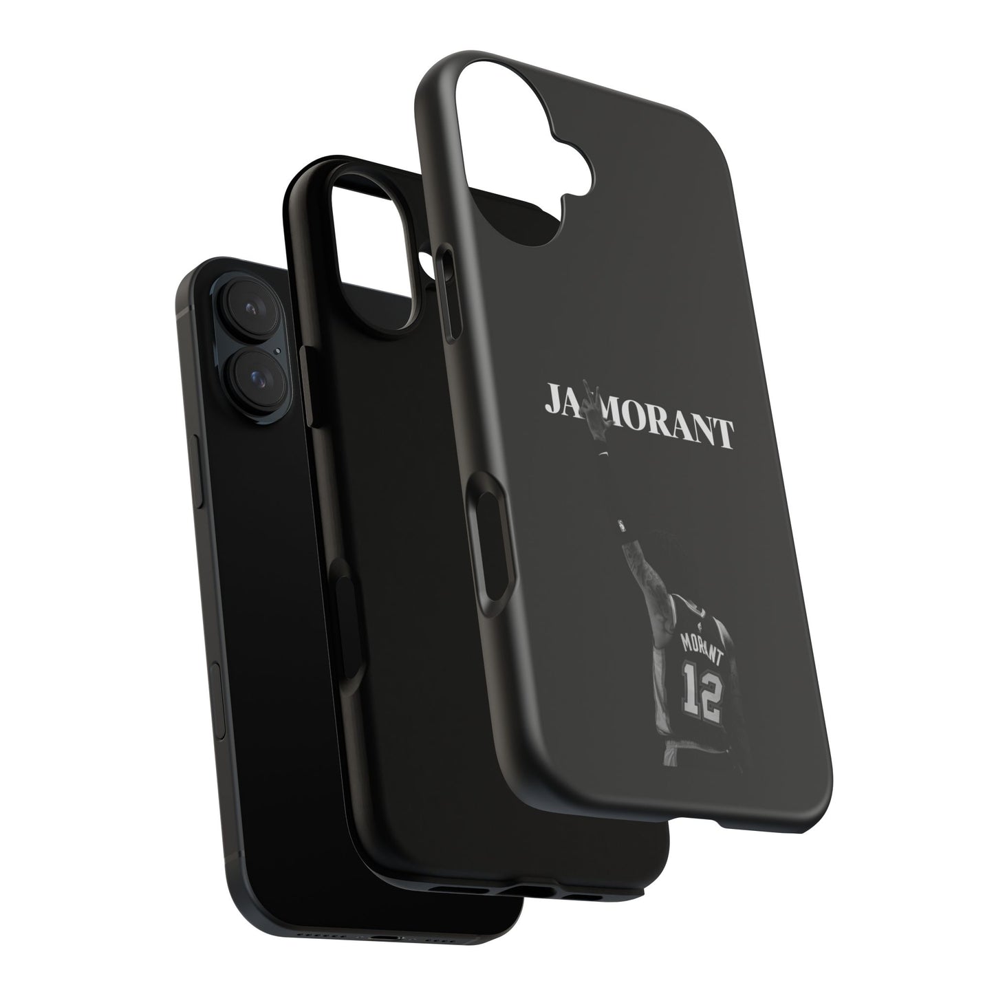 Ja Morant Explosive Drive Series – Shock-Absorbing Dual-Layer Case | Compatible with iPhone 8–16 Pro Max & Samsung Galaxy S10–S25 Ultra