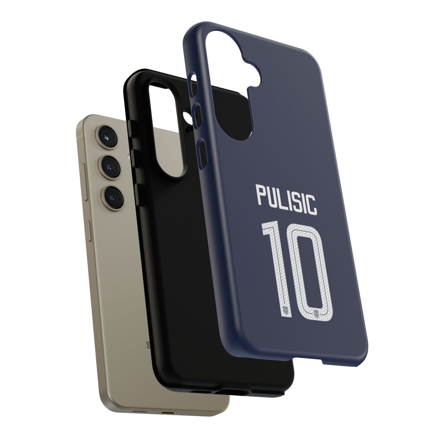 Christian Pulisic Precision Armor – Dual-Layer Durability & Sleek Fit | Compatible with iPhone 8 to 16 Pro Max & Samsung Galaxy S10 to S25 Ultra