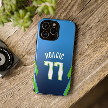 Luka Dončić Ice Vision Edition – Rugged Dual-Layer Build, Slim Fit | Compatible with iPhone 8–16 Pro Max & Samsung Galaxy S10–S25 Ultra