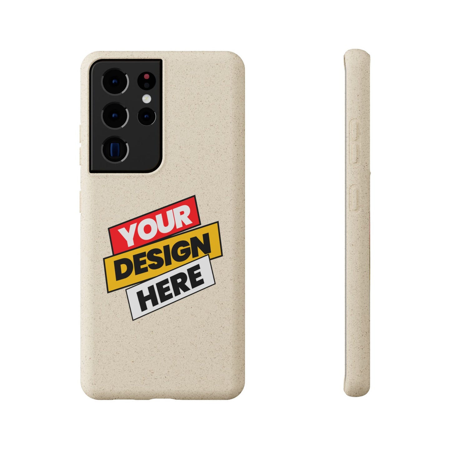 Eco-Friendly Phone Case, Biodegradable Phone Cover, Sustainable Accessory, Customizable iPhone Case, Green Gift Idea, Environmentally