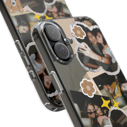 Memories In Retro Templet Custom Printed Clear Cases - covers4phones