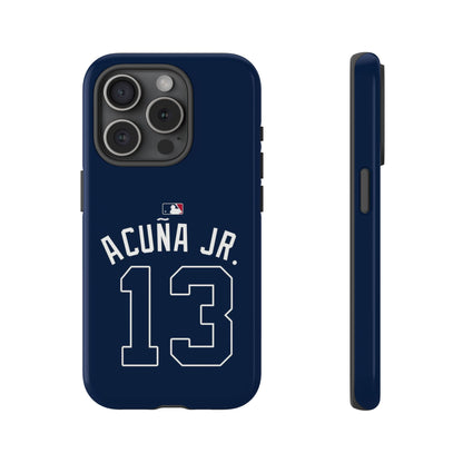 Ronald Acuña Jr. Power Play Phone Case – Bold Style, Braves Energy & MVP Swagger