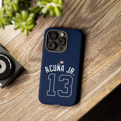 Ronald Acuña Jr. Power Play Phone Case – Bold Style, Braves Energy & MVP Swagger