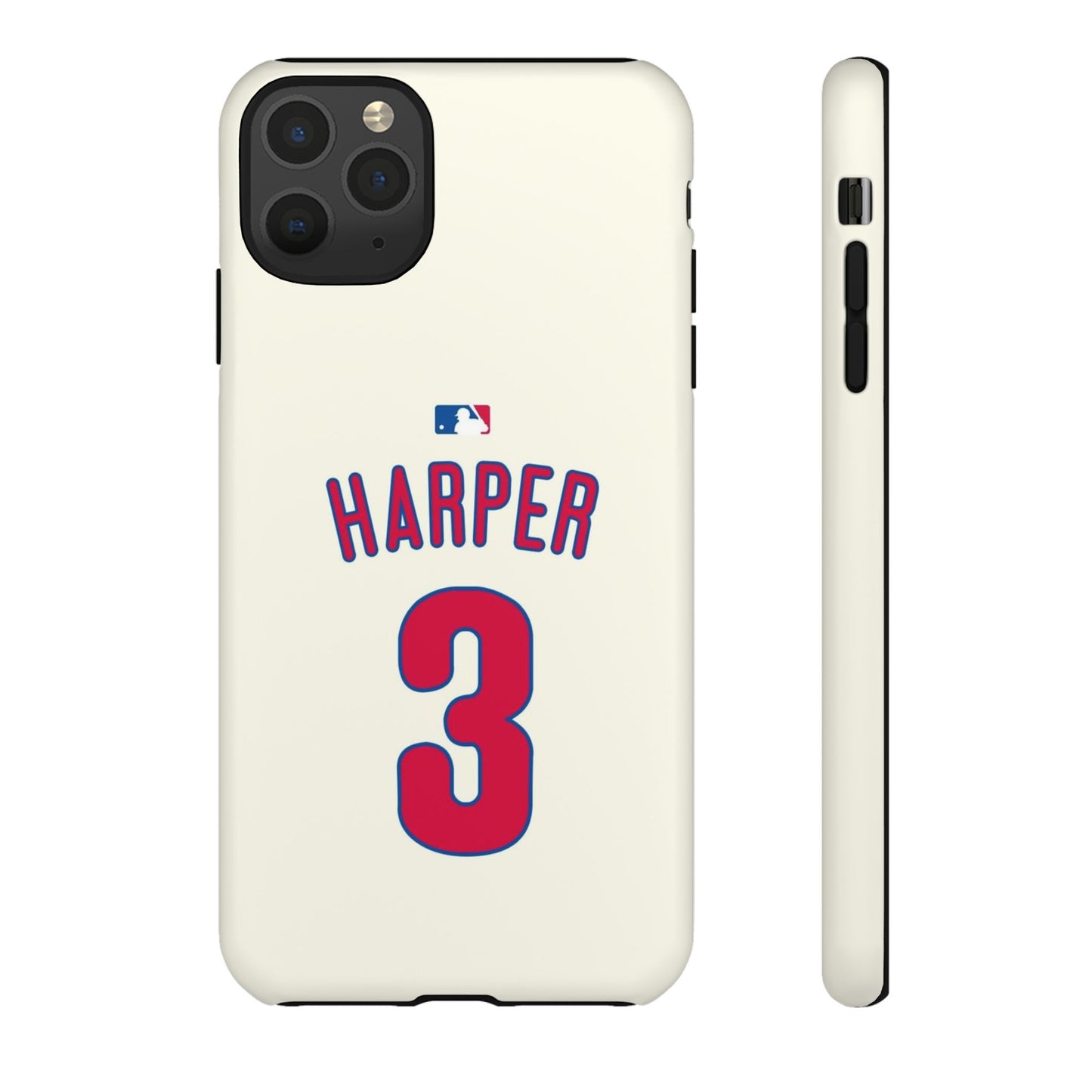 Bryce Harper PowerGrip – Dual-Layer Defense & Slim Fit | Compatible with iPhone 8 to 16 Pro Max & Samsung Galaxy S10 to S25 Ultra