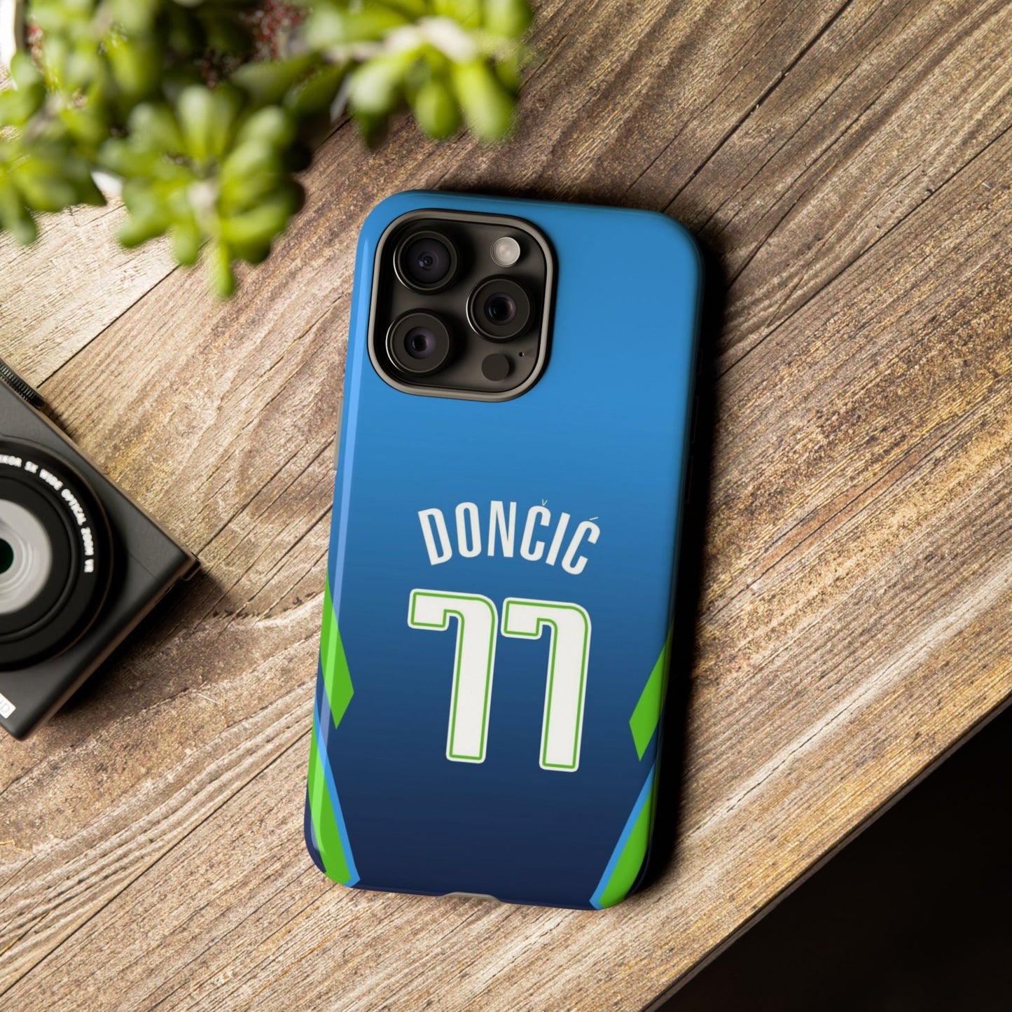 Luka Dončić Ice Vision Edition – Rugged Dual-Layer Build, Slim Fit | Compatible with iPhone 8–16 Pro Max & Samsung Galaxy S10–S25 Ultra