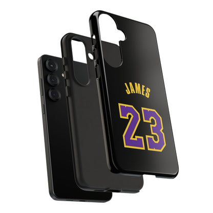 LeBron James King’s Guard Edition – MaxProtect Hybrid Shell, Athletic Profile | iPhone 8–16 Pro Max & Samsung S10–S25 Ultra Compatible