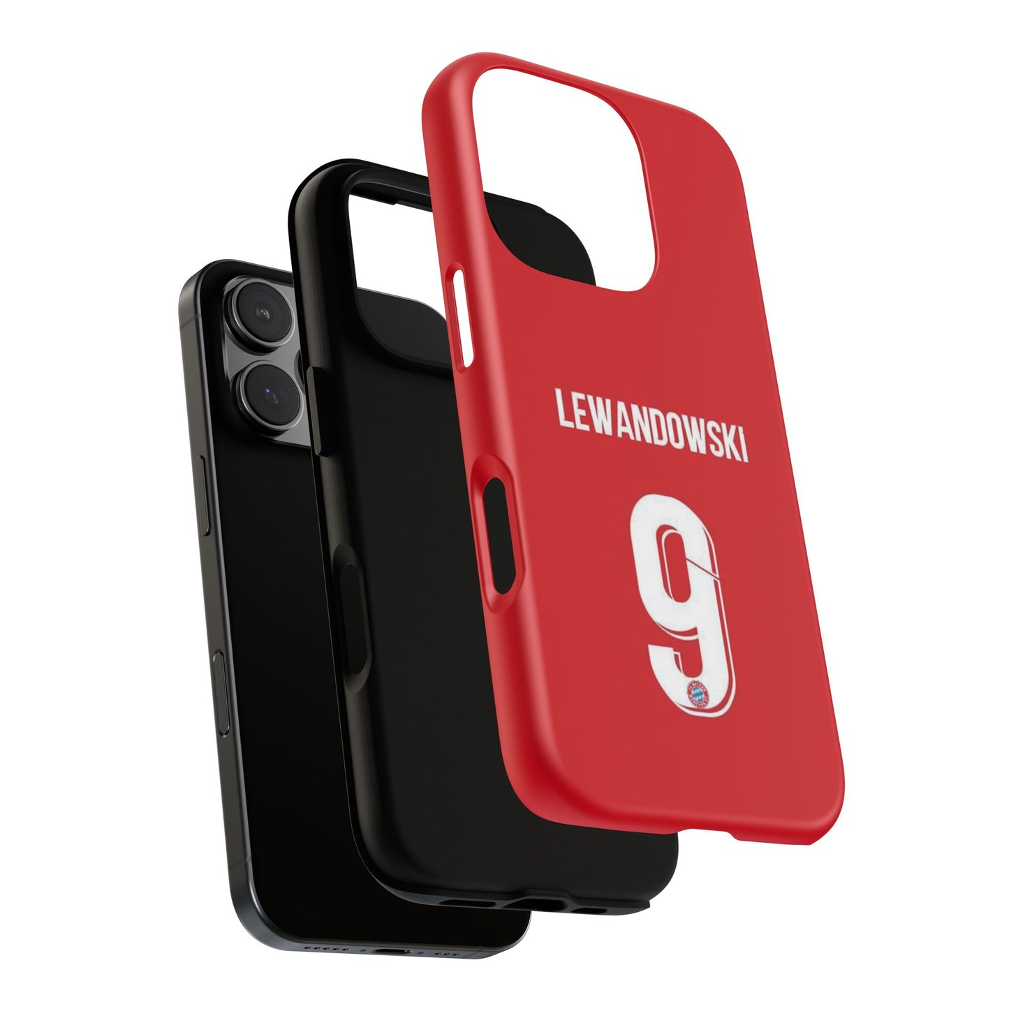 Robert Lewandowski Precision Guard – Dual-Layer Protection & Sleek Design | Compatible with iPhone 8 to 16 Pro Max & Samsung Galaxy S10 to S25 Ultra