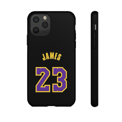 LeBron James King’s Guard Edition – MaxProtect Hybrid Shell, Athletic Profile | iPhone 8–16 Pro Max & Samsung S10–S25 Ultra Compatible