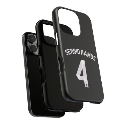 Sergio Ramos Defender Pro – Dual-Layer Shock Absorption & Slim Profile | Compatible with iPhone 8 to 16 Pro Max & Samsung Galaxy S10 to S25 Ultra