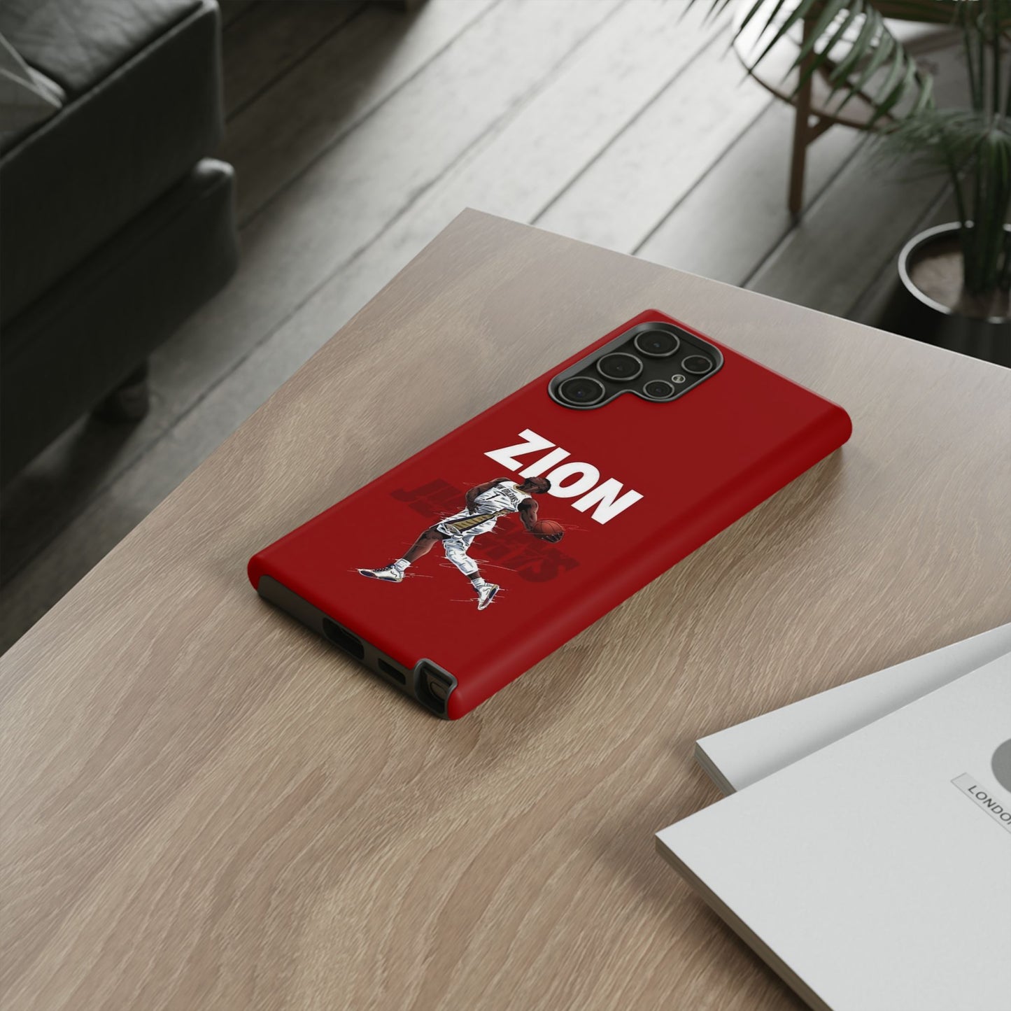 Zion Williamson Power Drive Edition – Rugged Dual-Layer Armor & Slim Fit | Compatible with iPhone 8–16 Pro Max & Samsung S10–S25 Ultra