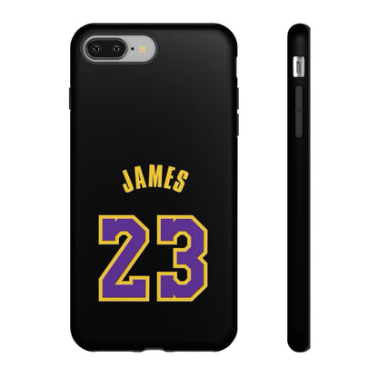 LeBron James King’s Guard Edition – MaxProtect Hybrid Shell, Athletic Profile | iPhone 8–16 Pro Max & Samsung S10–S25 Ultra Compatible