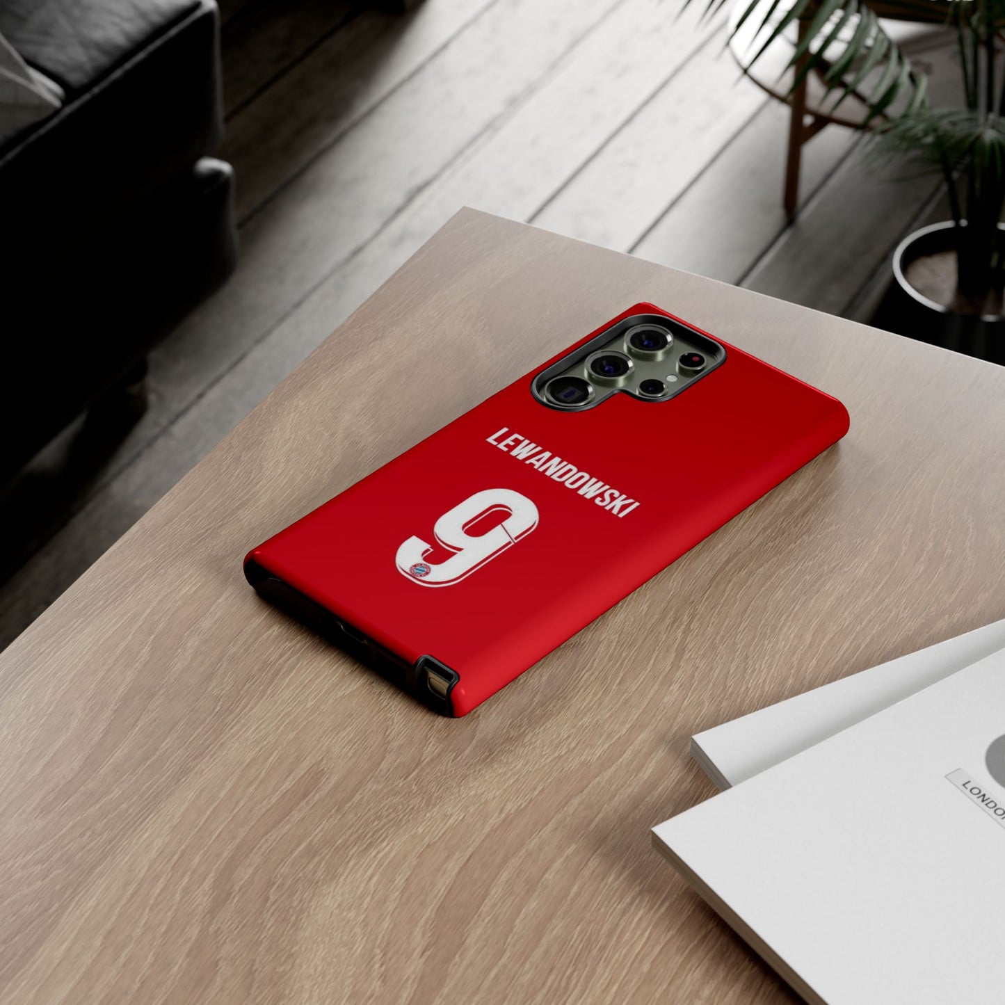 Robert Lewandowski Precision Guard – Dual-Layer Protection & Sleek Design | Compatible with iPhone 8 to 16 Pro Max & Samsung Galaxy S10 to S25 Ultra