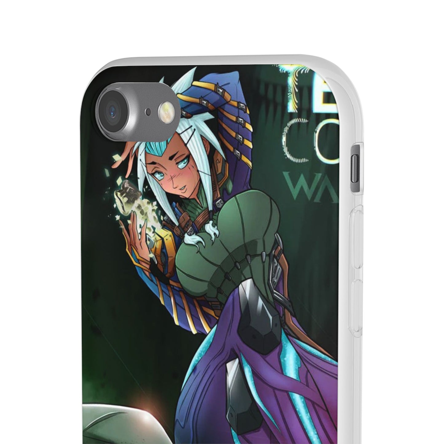 Anime-Inspired Phone Case - Flexi Cases, Custom Phone Cover, Gift for Her, Birthday Present, Unique Cell Phone Accessories