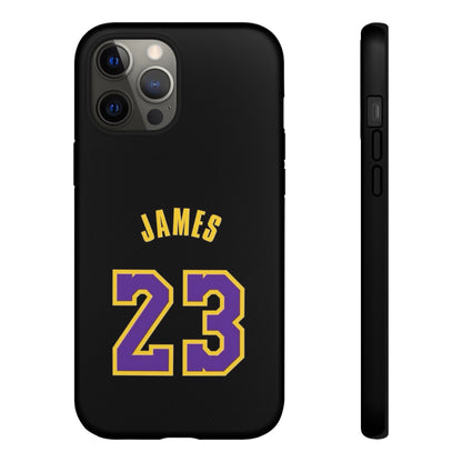 LeBron James King’s Guard Edition – MaxProtect Hybrid Shell, Athletic Profile | iPhone 8–16 Pro Max & Samsung S10–S25 Ultra Compatible