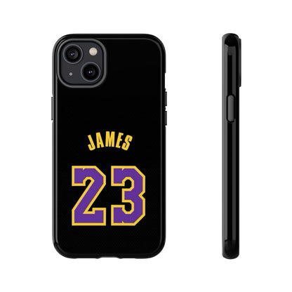 LeBron James King’s Guard Edition – MaxProtect Hybrid Shell, Athletic Profile | iPhone 8–16 Pro Max & Samsung S10–S25 Ultra Compatible